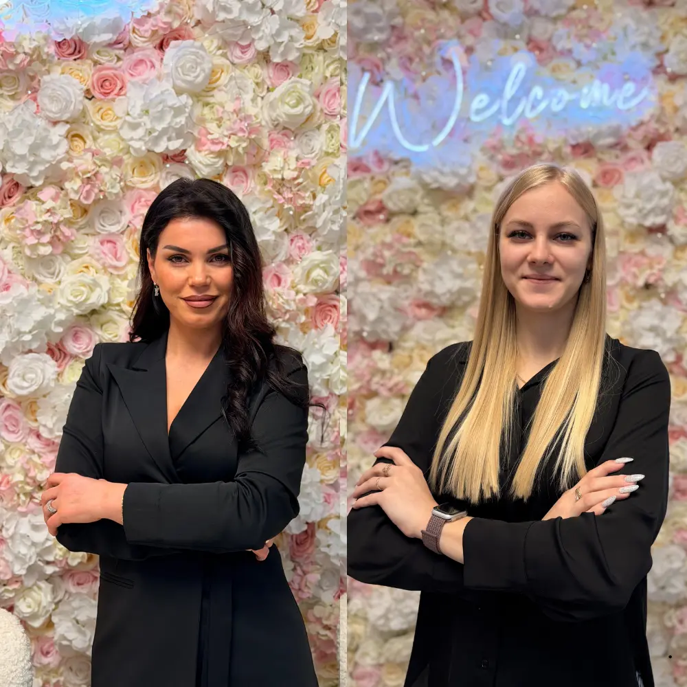 Neta und Lena, deine Expertinnen für die neusten Nagel-Trends im Beautycenter by Neta in St. Gallen.