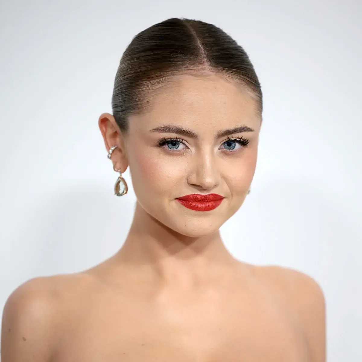 Akkurater Mittelscheitel Frisuren Trend 2026 bei deinem Coiffeur St. Gallen.